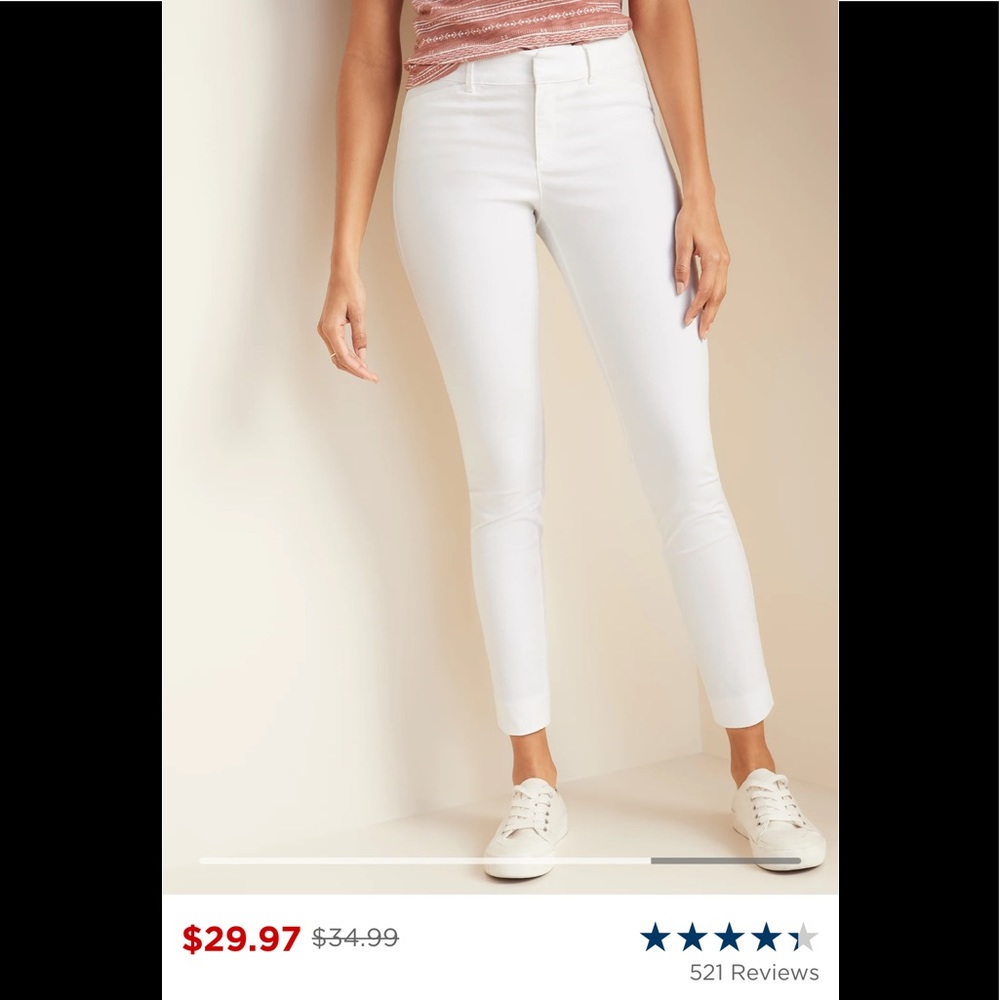 Navy Blue Old Navy Pixie Pants